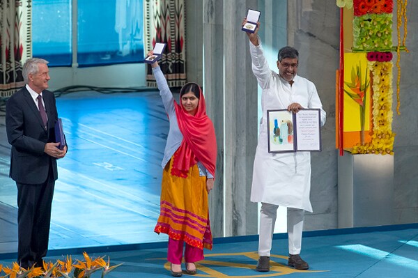 Nobel Peace Prize Ceremony Honors Malala Yousafzai, Kailash Satyarth