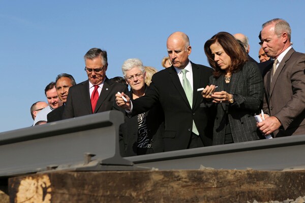 California Bullet Train Groundbreaking Marks Beginning of Project