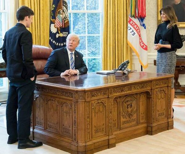 Conservative Parkland Student Has Surprise Trump Meeting