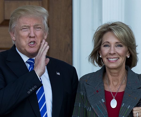 Trump Taps Michigan Republican DeVos for Education Secretary