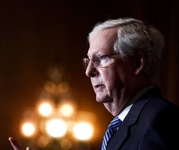 McConnell Says Relief Talks Should Drop Liability, State Aid