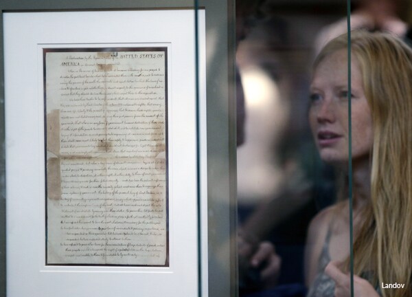 Declaration of Independence Period Creates Questions About Truths