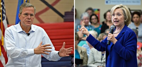 Jeb, Hillary Scrap on Twitter Over 'Longer Hours' Comment 