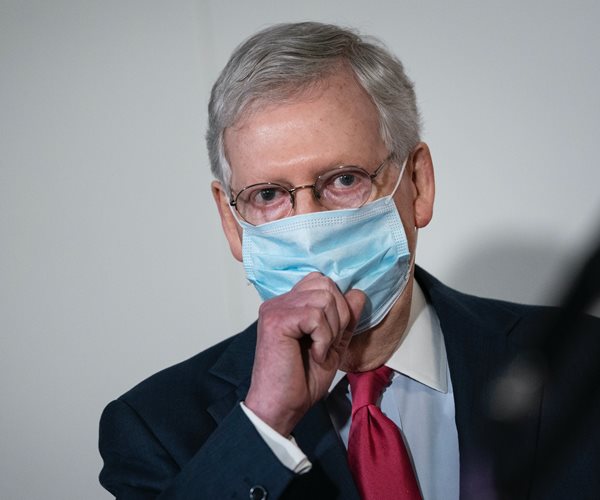 Mitch McConnell Stresses Need to Wear Face Masks in Public