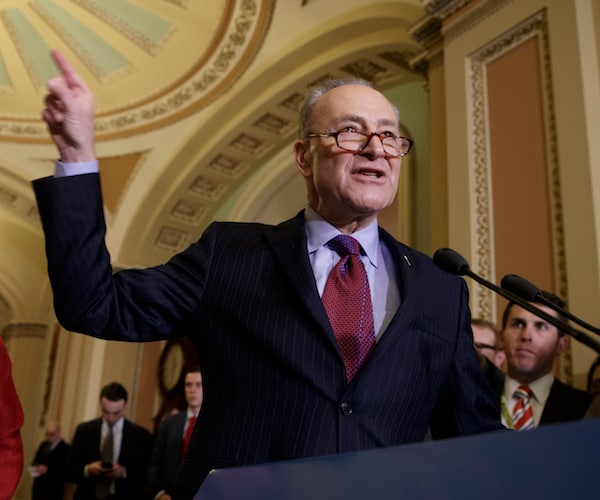 Top Democrat Chuck Schumer: 'History Is Watching'