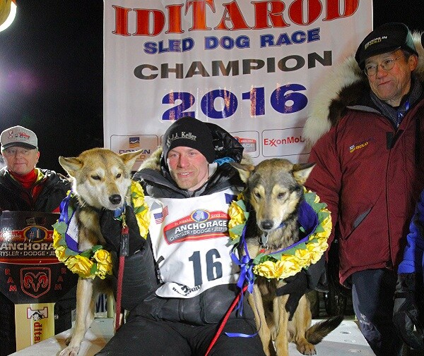 Dallas Seavey Wins Iditarod Trail Sled Dog Race in Record Time ...