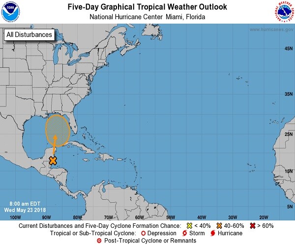 Would-Be Tropical Storm Alberto Brewing in Gulf?