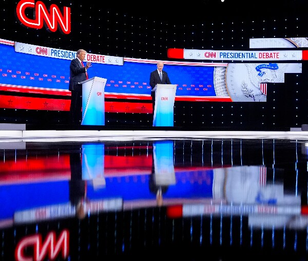 Biden and Trump Clash on Economy as First Debate Ramps Up