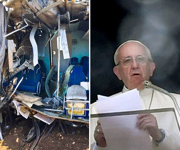 Pope Grieves Over Train Crash in Southern Italy That Killed 23