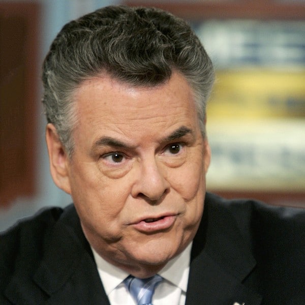 Peter King: Hillary 'Off Mark,' Gave 'False Narratives' in Race Speech 