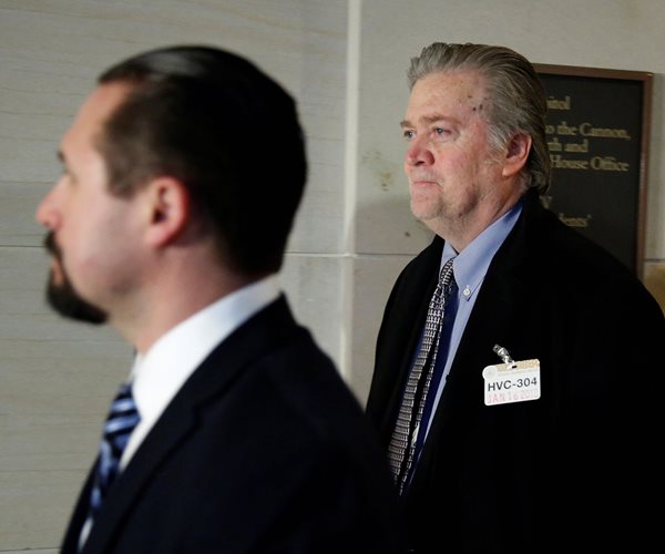 AP: White House Directed Bannon's Silence in House Interview