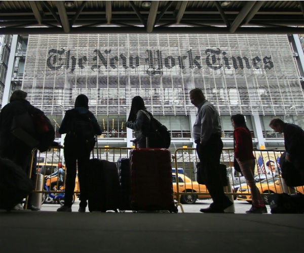 Poll: 64% of Trump Voters Rate the NYT as Untrustworthy