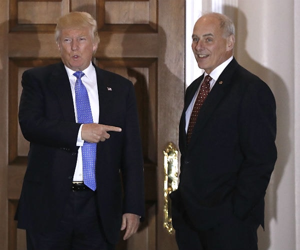 Trump Taps Retired Marine General John Kelly for DHS