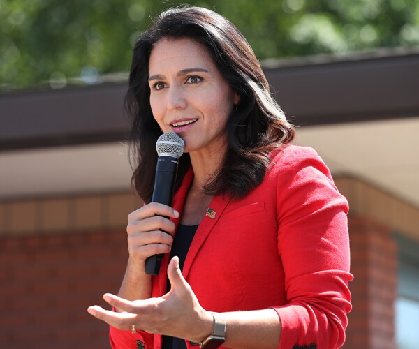 Democratic presidential candidate Tulsi Gabbard