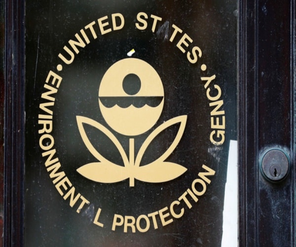 Environmental Protection Agency sign