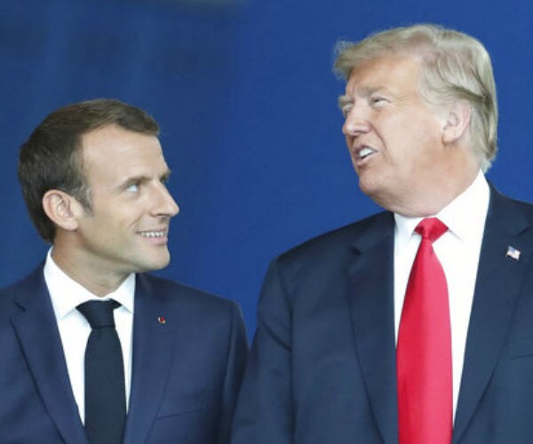 Macron Says Trump Didn't Threaten to Leave NATO