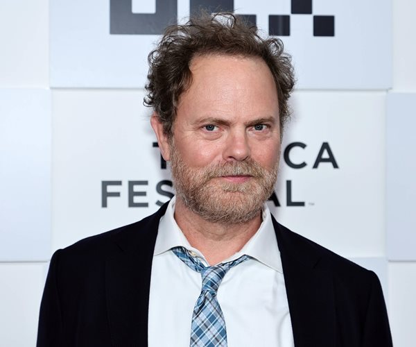 Rainn Wilson smiles