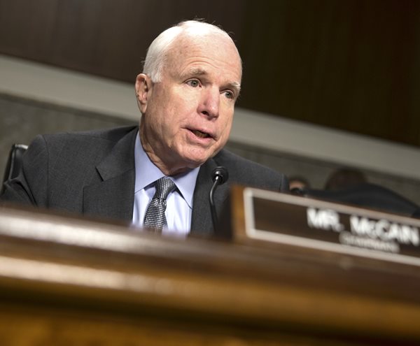 Politico: McCain's Absence Leaves Hole on Armed Services