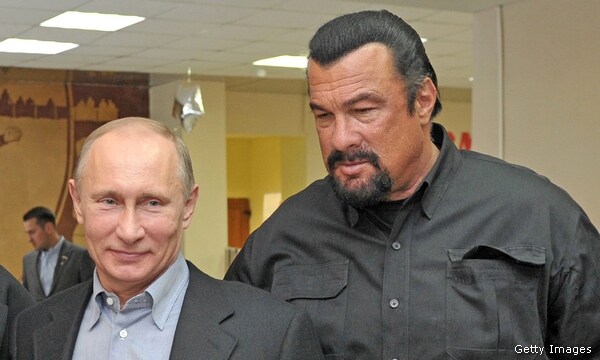 Steven Seagal: Putin's Favorite US Tough Guy Helps Russia Get Fit