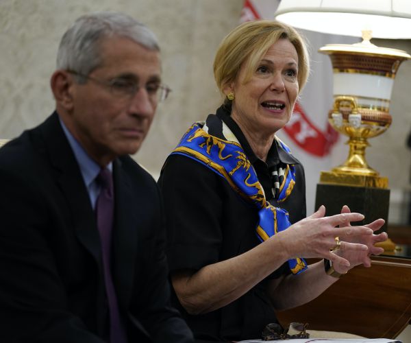 Fauci, Birx Advised Against Indoor Trump Rally