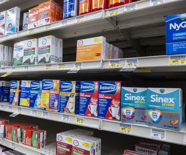 decongestants on the store shelves