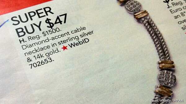 Macy's Catalog Typo: $1,500 Necklace Mistakenly Marked Down to $47