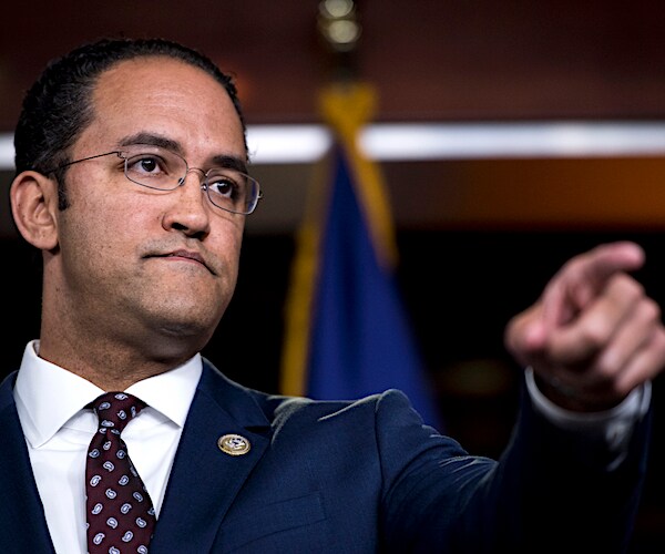 will hurd points to someone while making an appearance