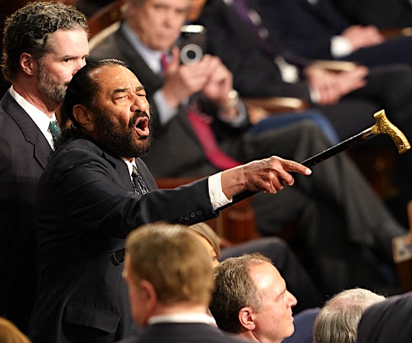 House Censures Democrat Rep. Al Green for Disrupting Trump's Joint Address to Congress