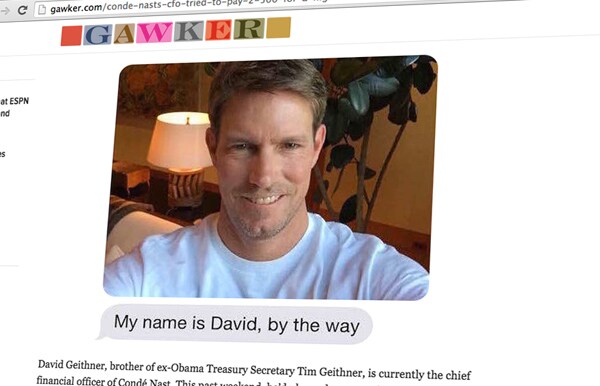 Gawker Outs CFO of Conde Nast? Twitter Dubs Geithner Story Bad Journalism  