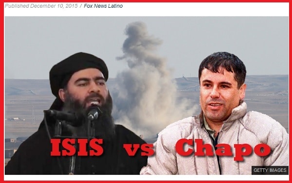 El Chapo, ISIS at War Over Destroyed Drugs? It's a Hoax