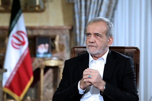 Iran's New President Travels to Neighboring Iraq on His First Trip Abroad