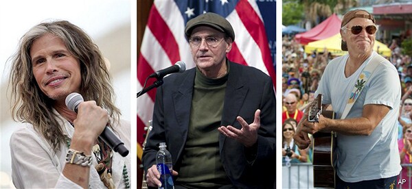 Aerosmith, James Taylor in Boston Marathon Benefit Concert