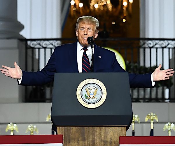 president donald trump is incredulous during the republican national convention speech