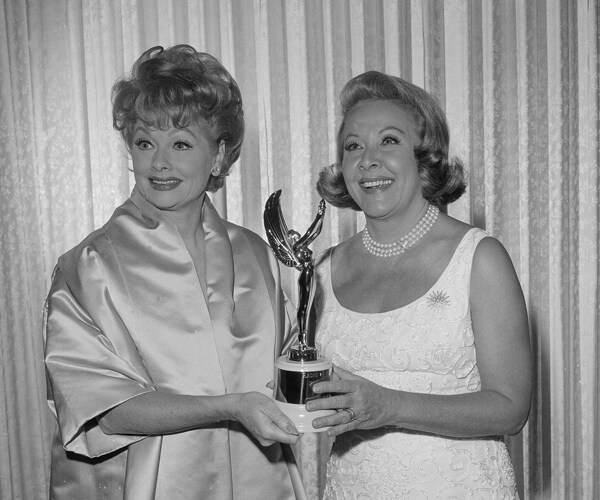 Lucille Ball and Vivian Vance in 1964