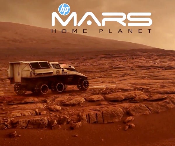 HP Mars Virtual Reality Simulator to Imagine Colony on Red Planet