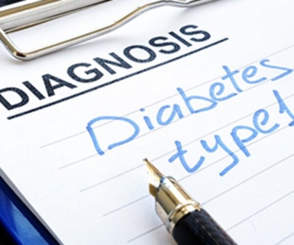 diagnosis pad says 'Type 1 Diabetes'