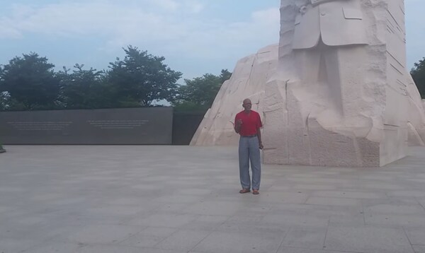 Atlanta Man Fulfills Life Goal by Speaking MLK's Words at DC Memorial