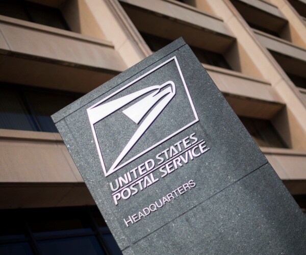 The United States Postal Service headquarters building in Washington, DC.