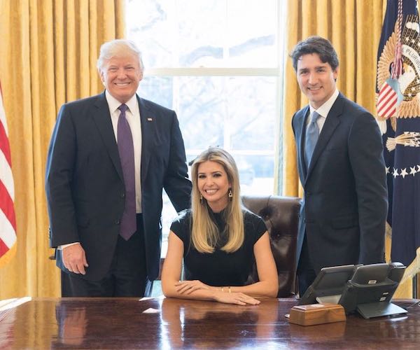 Ivanka Trump Posts Photo of Herself Sitting at Oval Office Desk