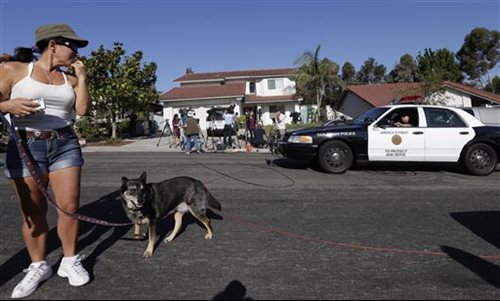 Shooting Suspect's Family Home in San Diego