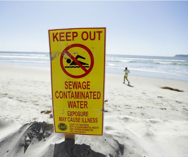 Report: Mexican Sewage Dumping Threatens Border Patrol Agents' Health