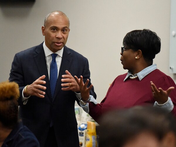 Former Massachusetts Gov. Deval Patrick