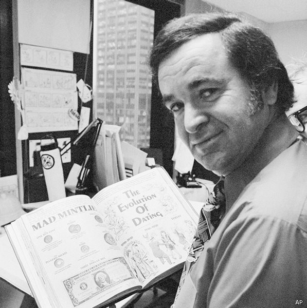 Mad Magazine's Al Feldstein, Who Made It Smart Alecky, Dies at 88