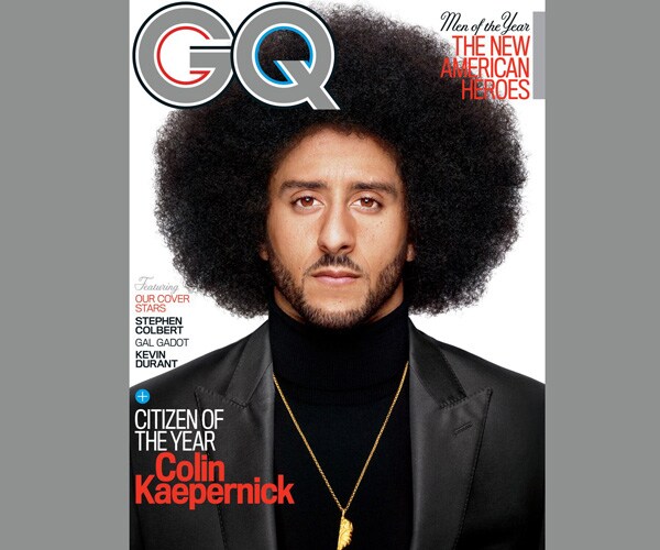 Colin Kaepernick GQ's Citizen of the Year