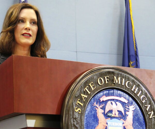 gov. gretchen whitmer is shown