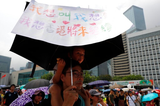 Hong Kong Protests Move Forward Despite Police Objections