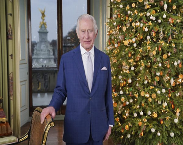 King Charles III's Christmas Message Reflects a Coronation Theme and Calls for  Planet's Protection