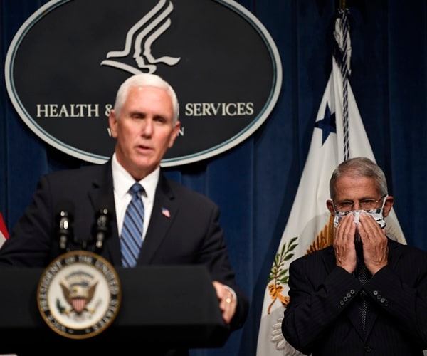 Pence Touts 'Remarkable Progress' as Virus Deaths Fall Despite Rise in Cases