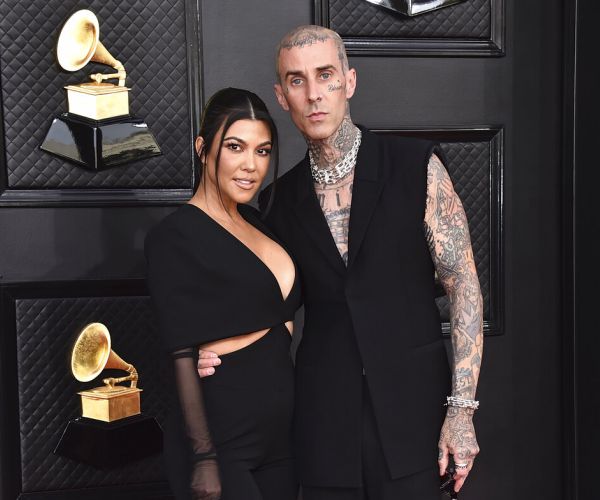 Kourtney Kardashian, Travis Barker Kind of Got Married in Las Vegas