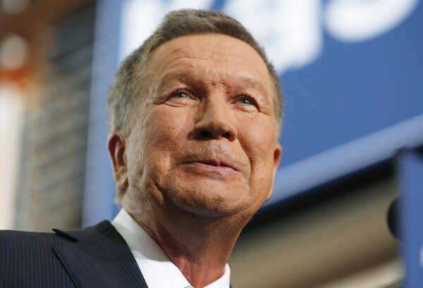 Ohio Gov. Kasich Joins Crowded GOP Race for White House 